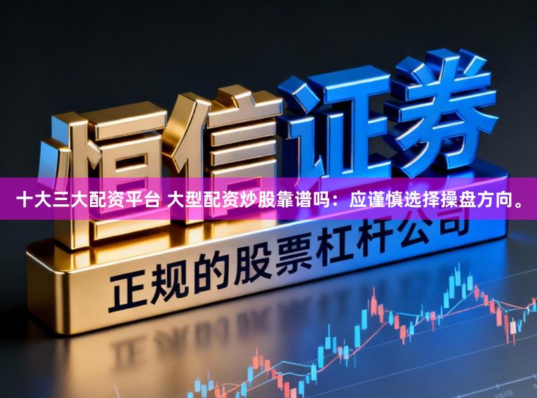 十大三大配资平台 大型配资炒股靠谱吗:应谨慎选择操盘方向。
