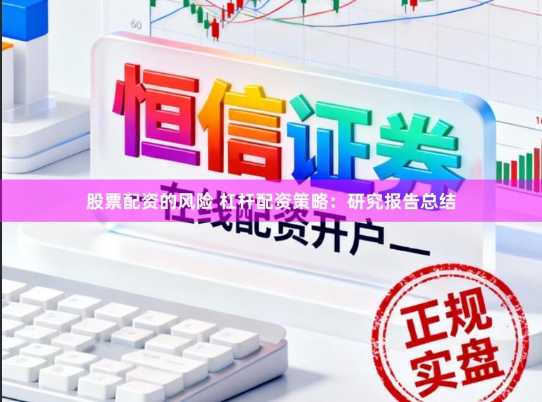 股票配资的风险 杠杆配资策略：研究报告总结